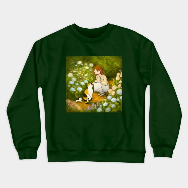 Garden of May Crewneck Sweatshirt by LUNA